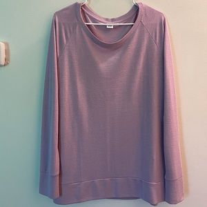 Gap Lightweight Lilac Long Sleeve Top